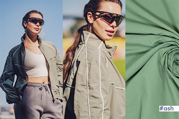 Ash - Dyron Raya Wind Breaker Green FM